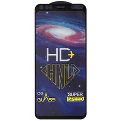 Захисне скло Google Pixel 4 з чорною рамкою на весь дисплей, OG HD+, Full-Screen, Full Glue, без упаковки, без