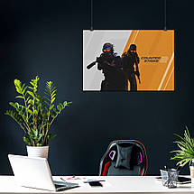 Плакат "Контрстрайк, Counter-Strike 2, CS2", 40×60см, фото 4