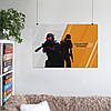 Плакат "Контрстрайк, Counter-Strike 2, CS2", 40×60см, фото 7