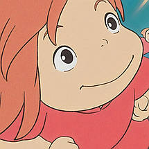 Плакат "Рибка Поньо на кручі, Ponyo", 43×60см, фото 3