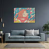 Плакат "Рибка Поньо на кручі, Ponyo", 43×60см, фото 8