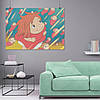 Плакат "Рибка Поньо на кручі, Ponyo", 43×60см, фото 9