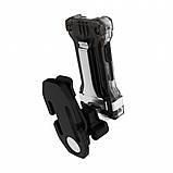 Ліхтар Armytek Zippy ES + Налобне кріплення (160LM, 100mah, Cree Led, USB, 3 Режими, Кліпса) СІРИЙ, фото 3