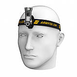 Ліхтар Armytek Zippy ES + Налобне кріплення (160LM, 100mah, Cree Led, USB, 3 Режими, Кліпса) СІРИЙ, фото 5