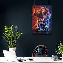 Плакат "Люди Ікс: Темний Фенікс, X-Men: Dark Phoenix (2019)", 60×41см, фото 4