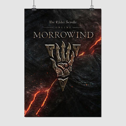 Плакат "Морровінд, Стародавні Сувої Онлайн, The Elder Scrolls Online: Morrowind (2017)", 60×43см, фото 1