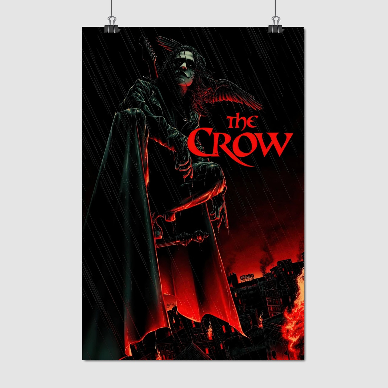 Плакат "Ворон, The Crow (1994)", 60×40см