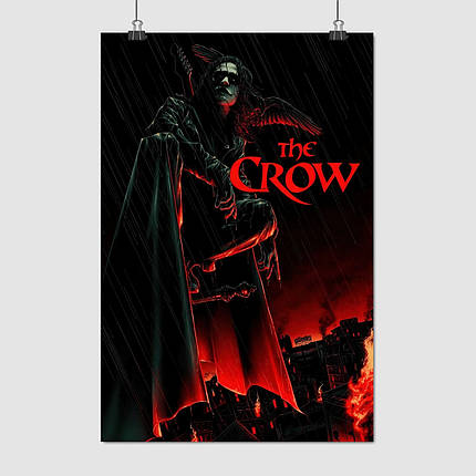 Плакат "Ворон, The Crow (1994)", 60×40см, фото 1