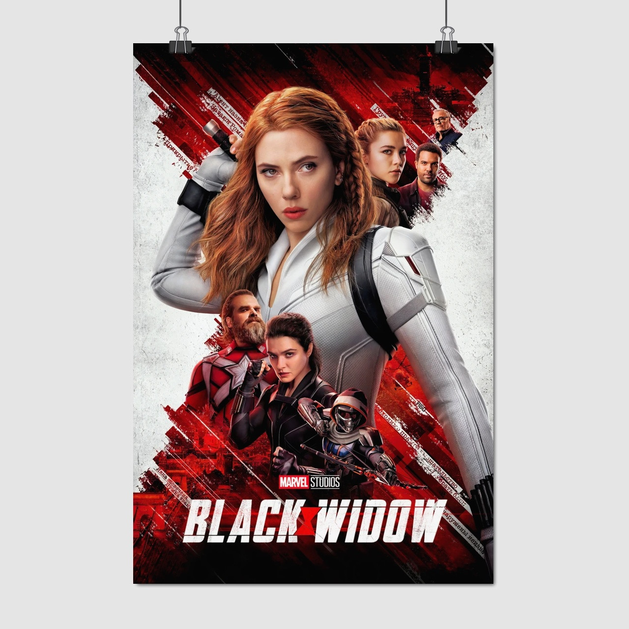 Плакат "Чорна вдова, Black Widow (2021)", 60×40см