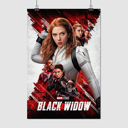 Плакат "Чорна вдова, Black Widow (2021)", 60×40см, фото 1