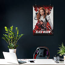 Плакат "Чорна вдова, Black Widow (2021)", 60×40см, фото 4
