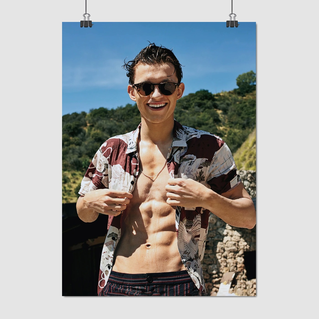 Плакат "Том Голланд, Tom Holland", 60×43см