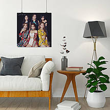 Плакат "(G)I-DLE", 60×60см, фото 5