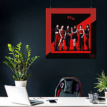 Плакат "(G)I-DLE", 60×60см, фото 4