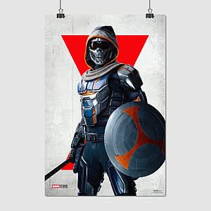 Плакат "Чорна вдова, Black Widow (2021)", 60×40см