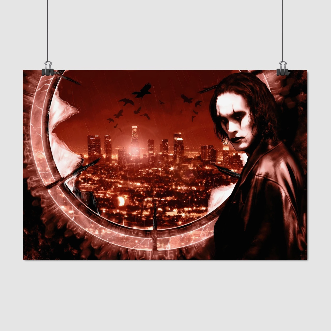 Плакат "Ворон, The Crow (1994)", 40×60см