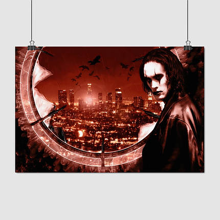 Плакат "Ворон, The Crow (1994)", 40×60см, фото 1
