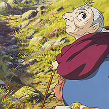 Плакат "Мандрівний замок, Howl's Moving Castle", 60×42см, фото 3