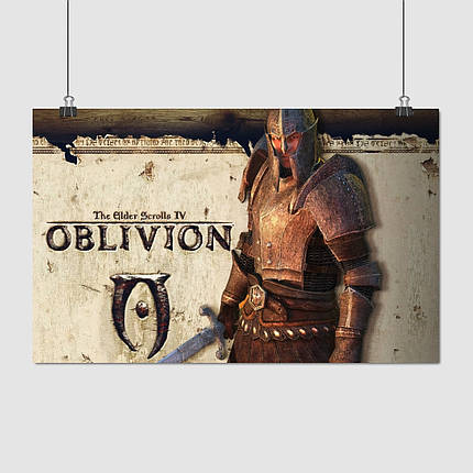 Плакат "Стародавні сувої 4: Облівіон, Elder Scrolls IV: Oblivion (2006)", 38×60см, фото 1