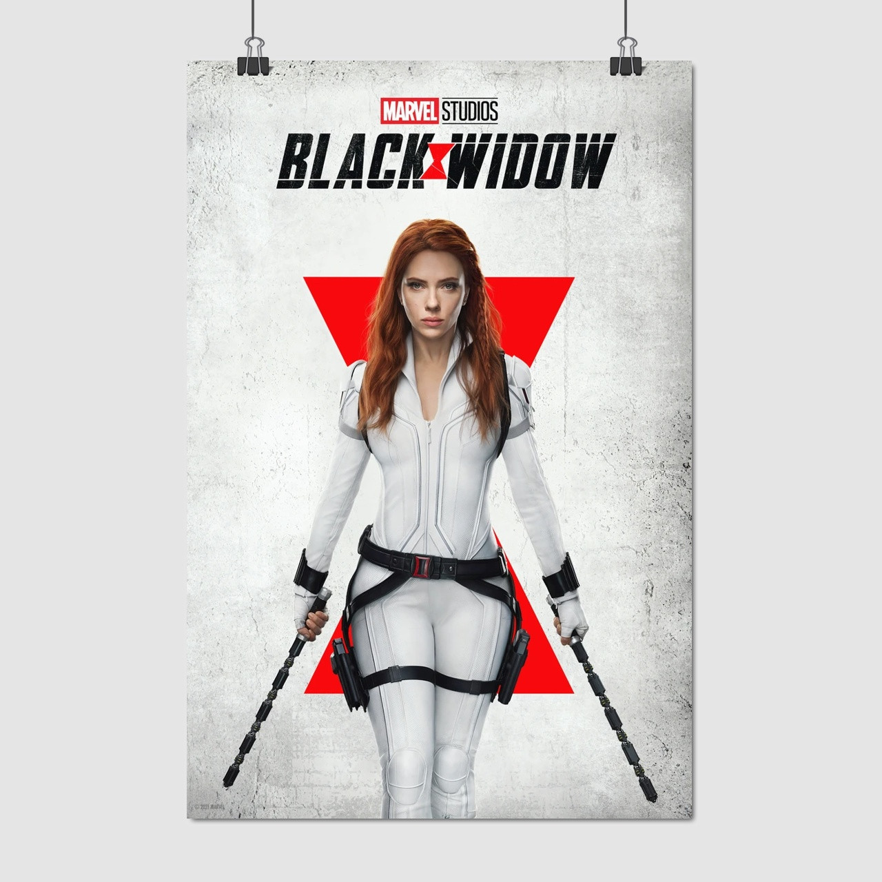 Плакат "Чорна вдова, Наташа Романова, Скарлетт Йоганссон, Black Widow (2021)", 60×40см