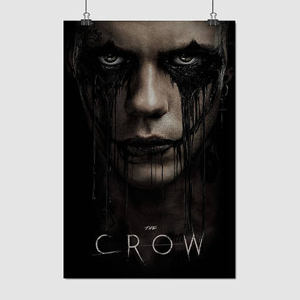 Плакат "Ворон, The Crow (2024)", 60×40см, фото 1