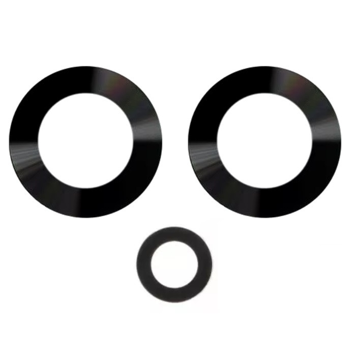 Скло камери Xiaomi Poco M5 без рамки, комплект 3шт., фото 1