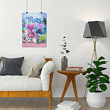 Плакат "Тролі, мультфільм, Trolls", 60×43см, фото 5