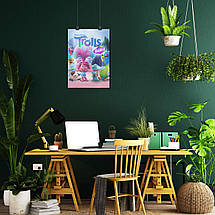 Плакат "Тролі, мультфільм, Trolls", 60×43см, фото 6