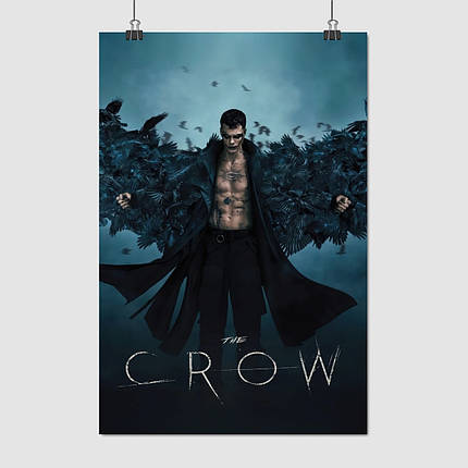 Плакат "Ворон, The Crow (2024)", 60×40см, фото 1