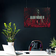 Плакат "Алан Вейк 2, Alan Wake 2", 45×60см, фото 3