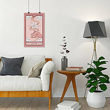 Плакат "Зірка, карта Таро, 17 - The Star", 60×36см, фото 4