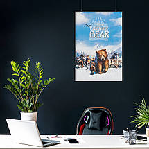 Плакат "Братик ведмедик, мультфільм, Brother Bear (2003)", 60×41см, фото 4