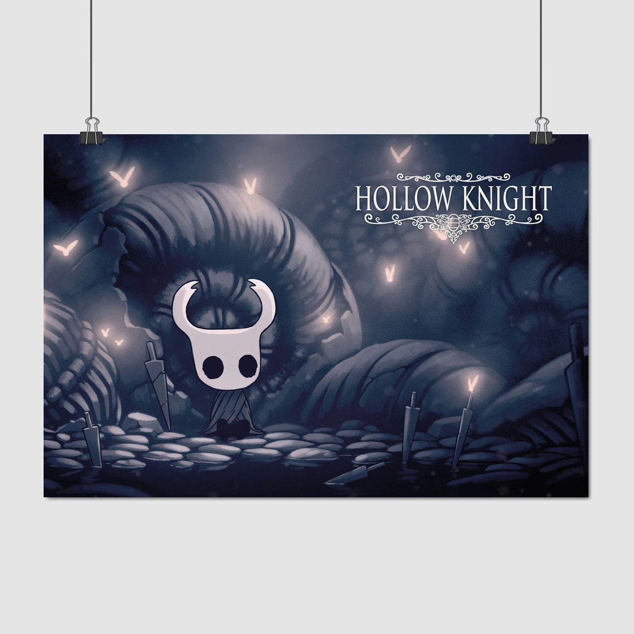 Плакат "Hollow Knight", 40×60см