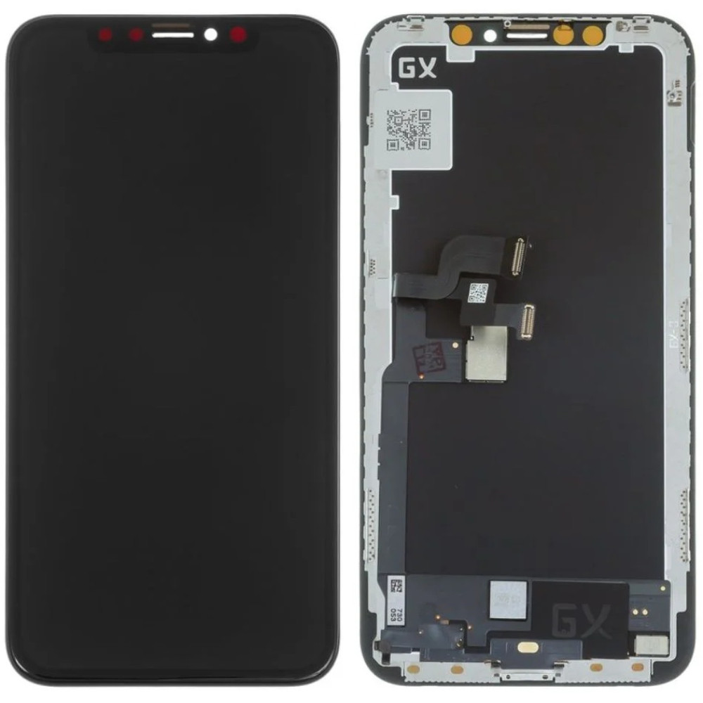 Дисплей iPhone X чорний, OLED Hard, GX, фото 1
