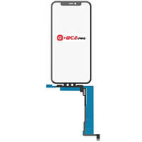 Сенсорний екран iPhone 11 Pro Max чорний, з мікросхемою, з OCA-плівкою, оригінал PRC G+OCA PRo