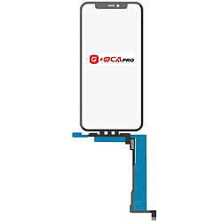 Сенсорний екран iPhone 11 Pro Max чорний, з мікросхемою, з OCA-плівкою, оригінал PRC G+OCA PRo