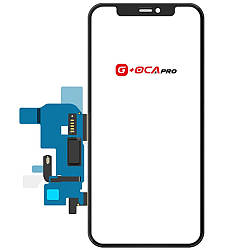 Сенсорний екран iPhone 12 /12 Pro чорний, без мікросхеми, з OCA-плівкою, оригінал PRC G+OCA PRo