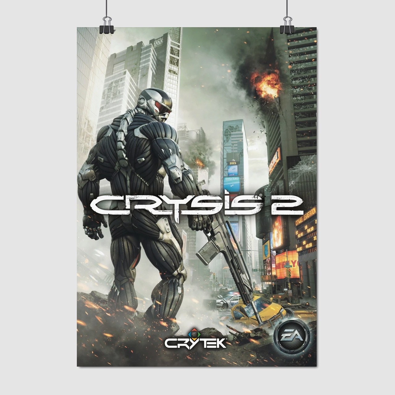 Плакат "Crysis 2 (2011)", 60×43см