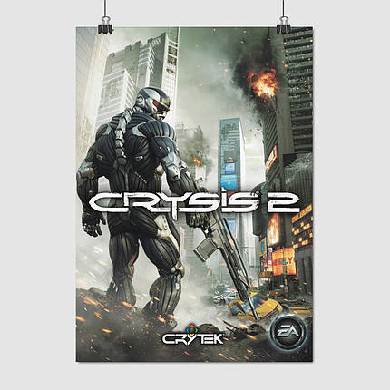 Плакат "Crysis 2 (2011)", 60×43см, фото 1