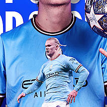 Плакат "Ерлінг Голанд, футболіст, Erling Haaland", 60×43см, фото 2