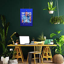 Плакат "Ерлінг Голанд, футболіст, Erling Haaland", 60×43см, фото 5