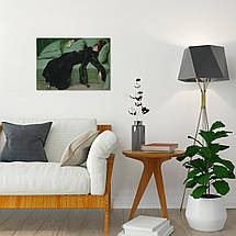 Картина на полотні "Рамон Касас, Юна декадентка, Ramon Casas, A Decadent Girl", 43×60см, фото 5