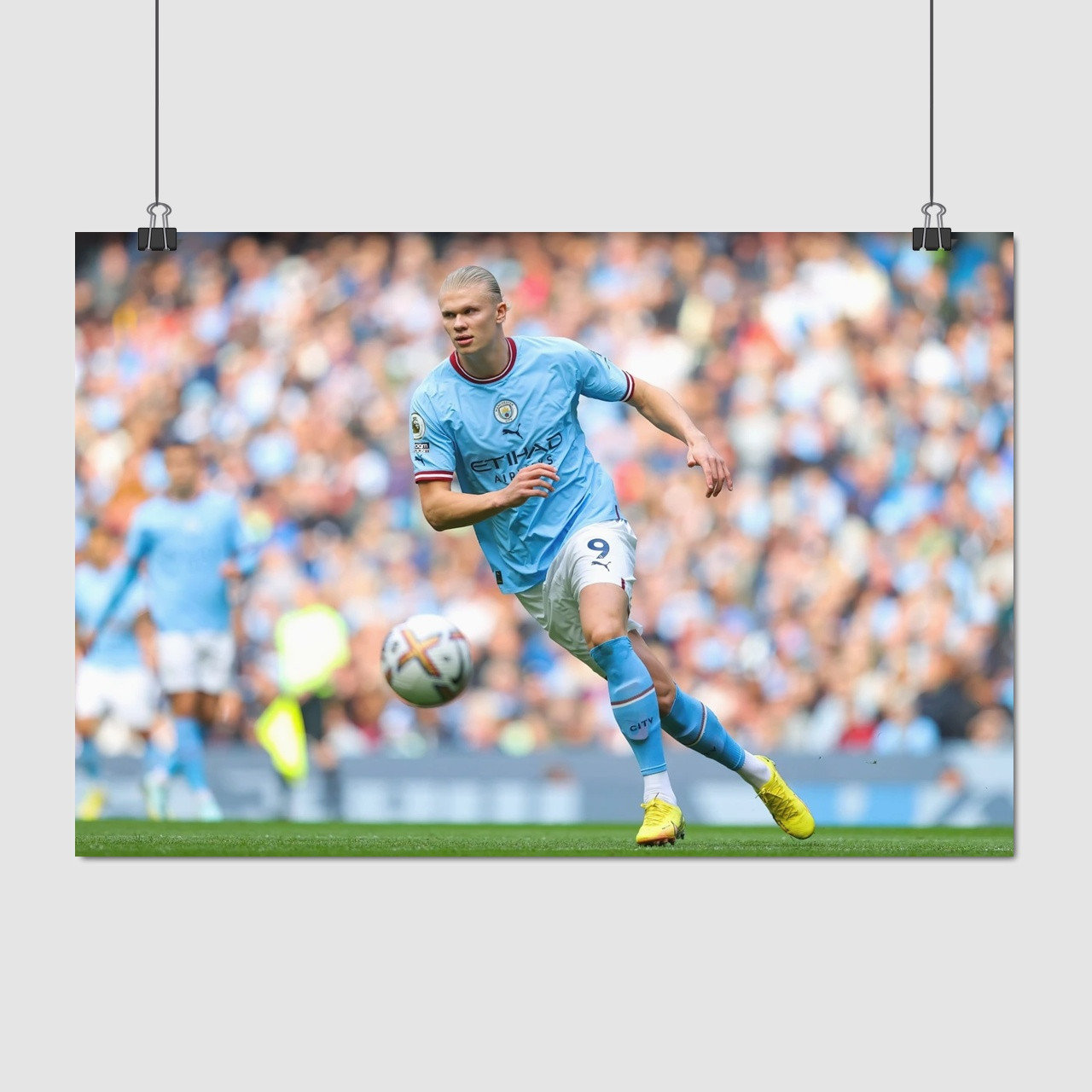 Плакат "Ерлінг Голанд, футболіст, Erling Haaland", 40×60см