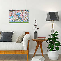 Плакат "Ерлінг Голанд, футболіст, Erling Haaland", 40×60см, фото 4