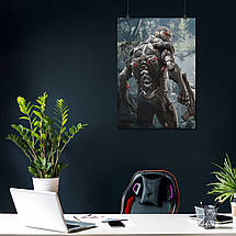 Плакат "Кочівник у нанокостюмі, Crysis, Nomad", 60×43см, фото 4