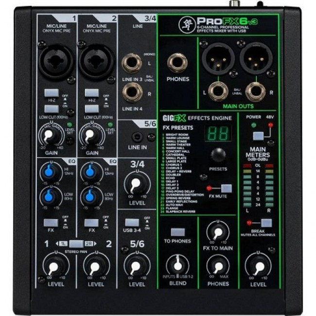 MACKIE PROFX6V3