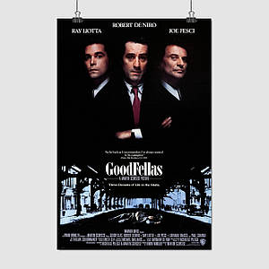 Плакат "Славні хлопці, GoodFellas (1990)", 60×40см