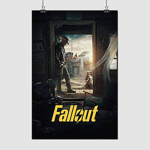 Плакат "Фоллаут, серіал, Гуль, Fallout", 60×40см
