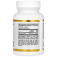 Biotin 10000 мкг California Gold Nutrition 90 капсул, фото 3