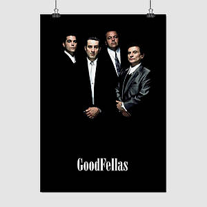Плакат "Славні хлопці, GoodFellas (1990)", 60×43см